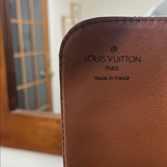 Louis Vuitton crossbody Cartouchière   1989 beautiful condition painted vachetta - Picture 13 of 16